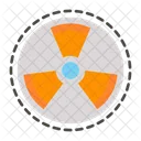 Nuclear Radiation Warning Icon