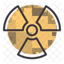 Radioactive Nuclear Warning Icon