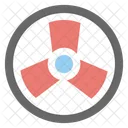 Radioactive Biohazard Nuclear Icon