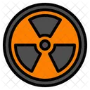 Danger Biohazard Atom Icon