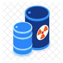 Radioactive Waste Biohazard Icon