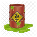 Radioactive Barrel Barrel Radioactive Icon
