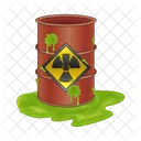 Radioactive Barrel Barrel Radioactive Icon