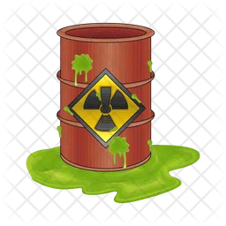 Radioactive barrel  Icon