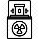 Radioactive Box Radiation Box Radioactive Symbol
