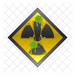 Radioactive caution  Icon