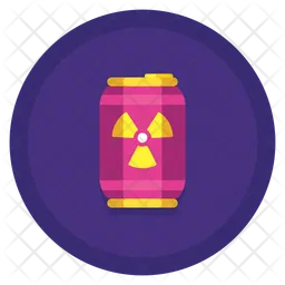 Radioactive energy drink  Icon