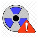 Radioactive Danger Radiation Icon