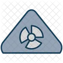 Radioactive Nuclear Radiation Icon