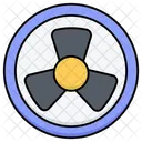 Radiation Nuclear Dangerous Icon