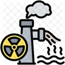 Radioactive Pollution Danger Radioactive Icon