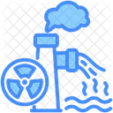 Radioactive Pollution Danger Radioactive Icon