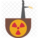 Radioactive Pollution Water Pollution Icon