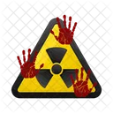 Radioactive Sign Nuclear Sign Radioactive Symbol Icône