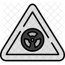 Radioactive Sign Sign Danger Icon