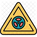 Radioactive sign  Icon