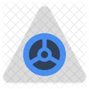 Radioactive Sign Radioactive Symbol Nuclear Sign Icon