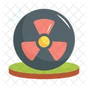 Risk Attention Atomic Icon