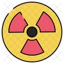 Radioactive Sign Radiation Nuclear Sign Icône