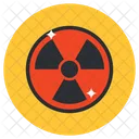 Radioactive Symbol Nuclear Symbol Icon