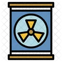Radioactive Waste Climate Change Ecology And Environment Icon