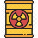 Radioactive Waste Nuclear Radiation Icon