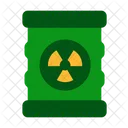 Radioactive waste  Icon