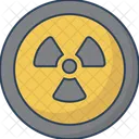 Radiactividad Radiactivo Radiacion Nuclear Icono