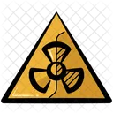 Radiactivo Nuclear Radiacion Icon