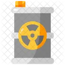 Radioactiv Energia Nuclear Tanque Icono