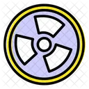 Ventilador De Radiacion Ventilador Radiactivo Radiaciones Ionizantes Icono