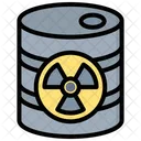 Radioaktiver Müll  Symbol