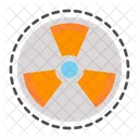 Nuclear Radiacao Aviso Ícone