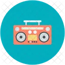 Boombox Radio Casete Icono