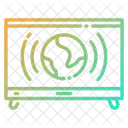 Radiodifusao Transmissao De Televisao Televisao Ícone