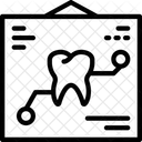 Radiografia dentária  Ícone