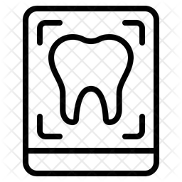 Radiographie dentaire  Icône