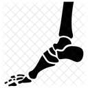 Orthopedique Radiographie Du Pied Douleurs Articulaires Icône