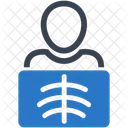 Radiologia Paciente Rayos X Icono