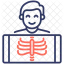 Radiologie Rontgen Knochen Symbol