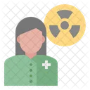 Radiologist Doctor Radioactive Icon