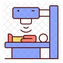 放射線学、診断、検査 アイコン