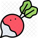 Radish Vegetable Food Icon