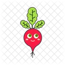 Radish Emoji Icon