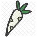 Radish Vegetable Fruit Icon