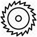 Tischler Werkzeug Sage Symbol