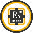 Radon Preodic Table Preodic Elements Icon