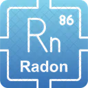 Radon Preodic Table Preodic Elements 아이콘