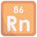 Radon Periodic Table Chemists Icon