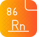 Radonio Tabela Periodica Quimica Ícone